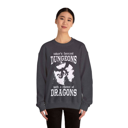 DND Sweatshirt - Funny Weather Forecast