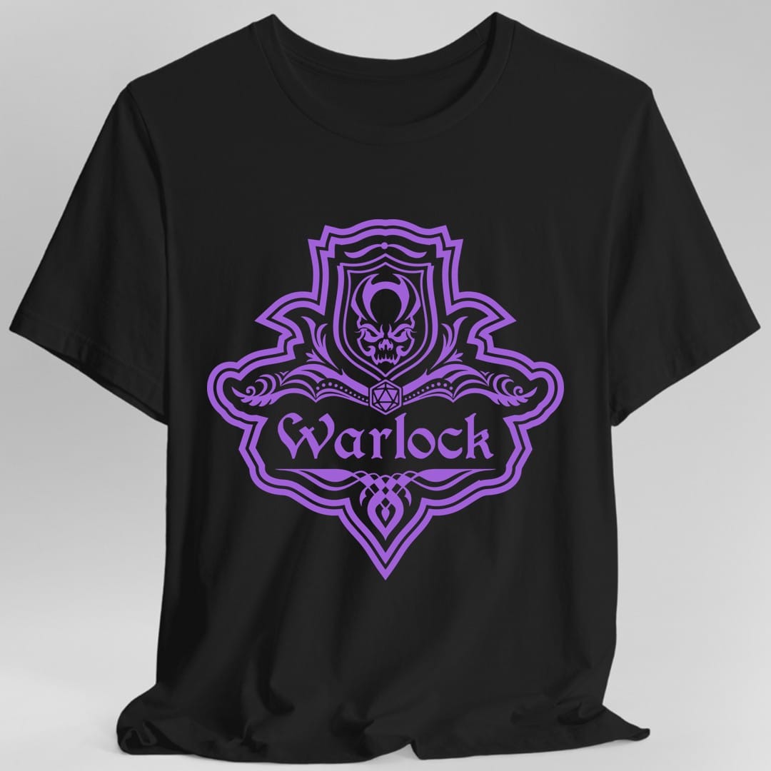 D&D Warlock Class Emblem T-Shirt