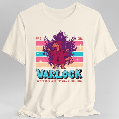 D&D Warlock Shirt - D&D Kawaii Class T-shirt