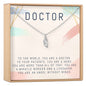 Doctor Wing Pendant Necklace