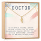 Doctor Wing Pendant Necklace