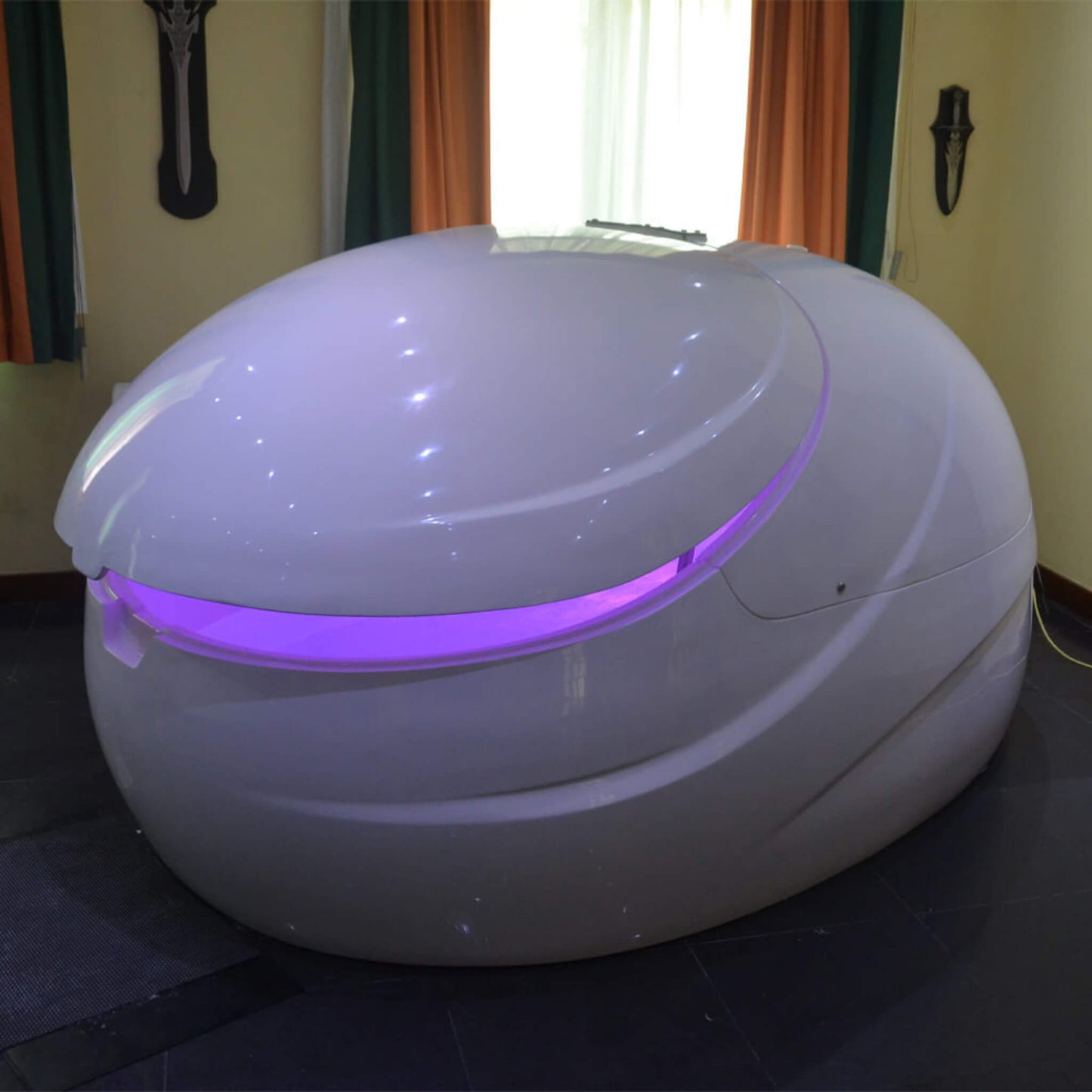 Dreampod V2 Commercial Home Flotation Sensory Isolation Tank Pod Spa [DPFP201WPE] (SAK93817)