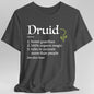 Druid Class Definition D&D T-Shirt
