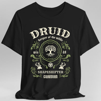 Druid Class Vintage Label T-Shirt