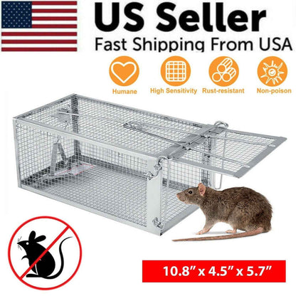 Humane Live Catch Mouse & Rat Trap Cage