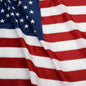 Heavy Duty Outdoor American Flag Embroidered Stars & Brass Grommets