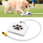 Outdoor Dog Water Fountain Step-On Activated Pet Water Dispenser