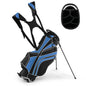 Golf Stand Cart Bag with 6-Way Divider Carry Pockets