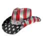 Justice Straw Western Drifter American Flag Cowboy Hat