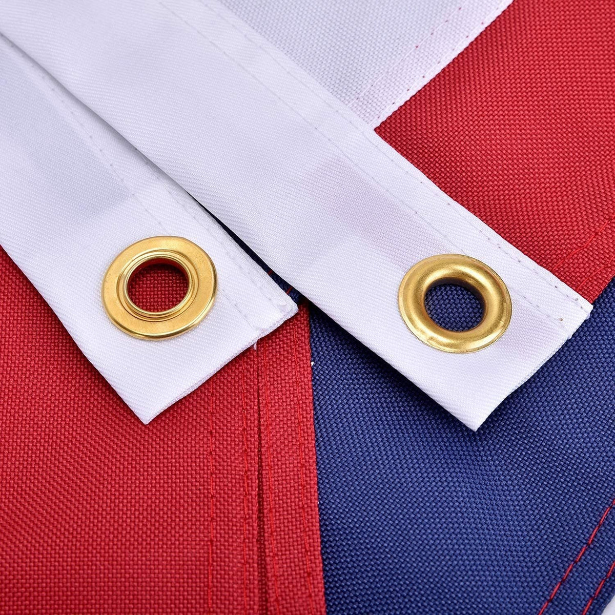 Heavy Duty Outdoor American Flag Embroidered Stars & Brass Grommets