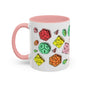 Dungeons and Dragons Mug - Dice Pattern