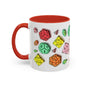 Dungeons and Dragons Mug - Dice Pattern