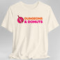Dungeons & Donuts Funny D&D T-Shirt