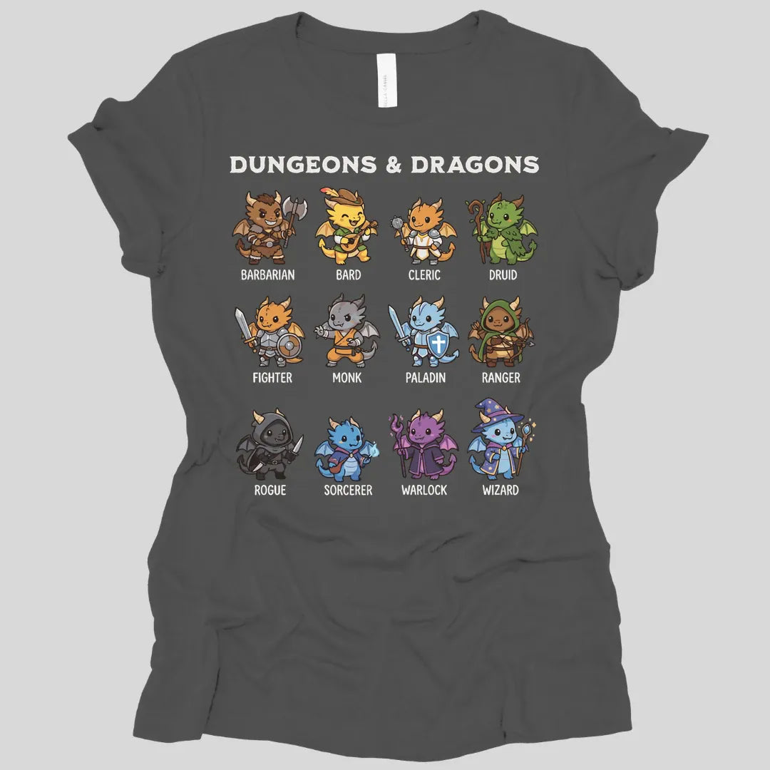 Dungeons & Dragons All Classes Women's T-shirt