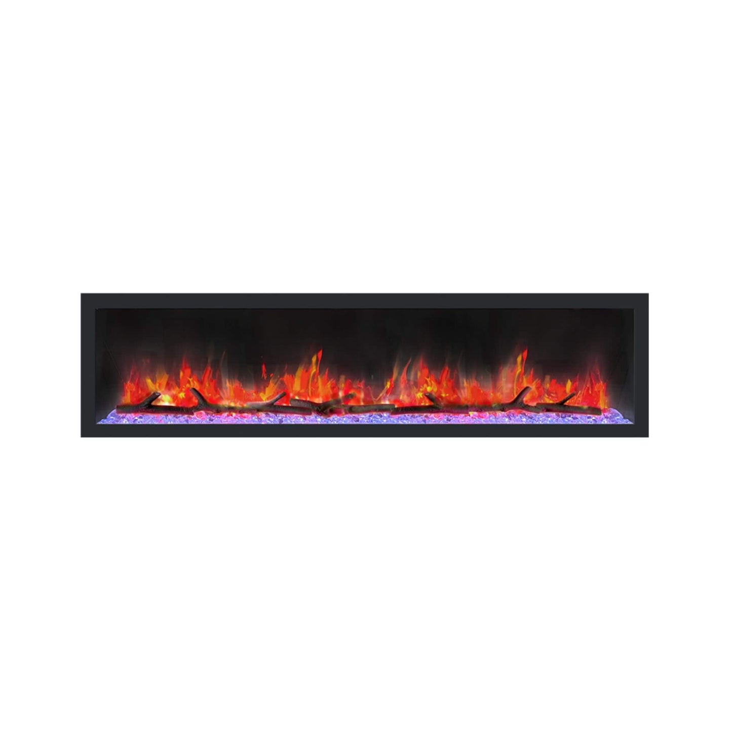 Dynasty Cascade 74-Inch Smart Linear Electric Fireplace [DY-BTX74] (SAK61984)