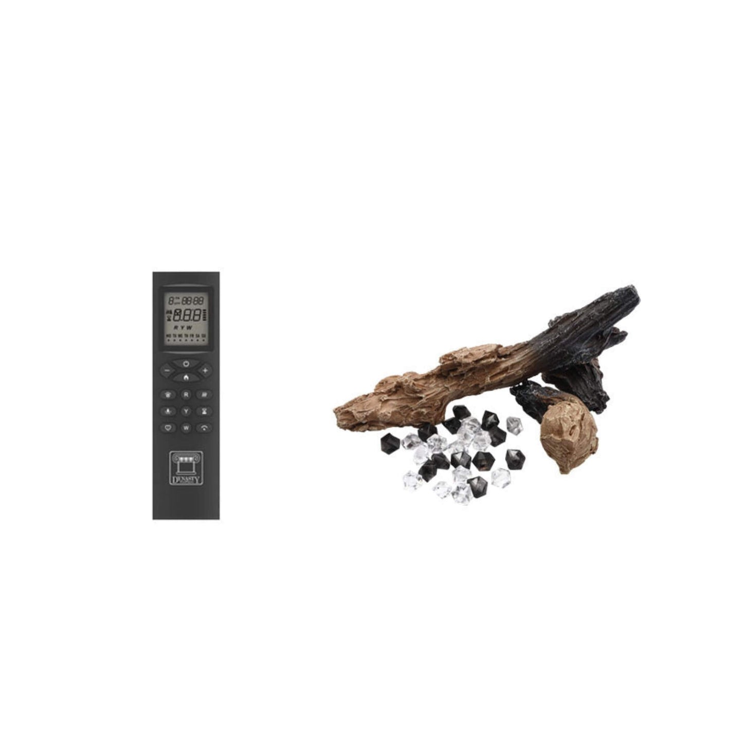 Dynasty Tempo 76-Inch Virtual Linear Electric Fireplace [DY-FVX76] (SAK84710)