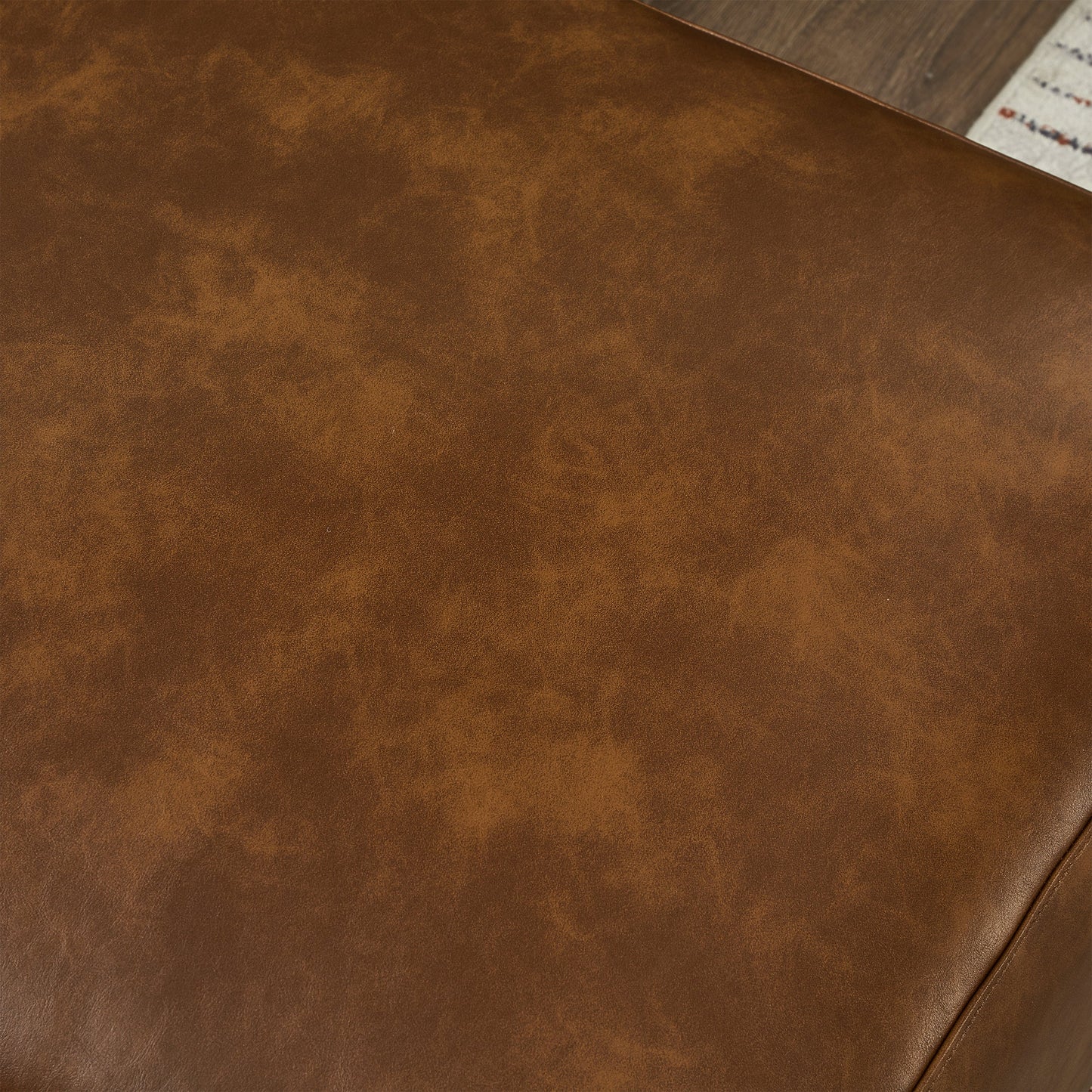 112" Luxury PU Leather Sofa for Living Room