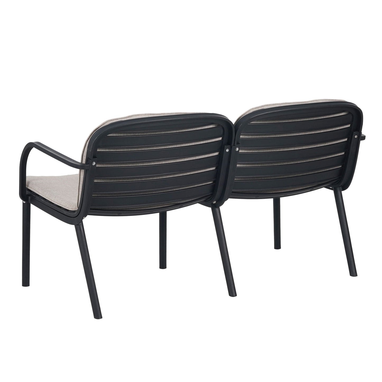 Luna Outdoor Patio 3 Pieces Chat Set