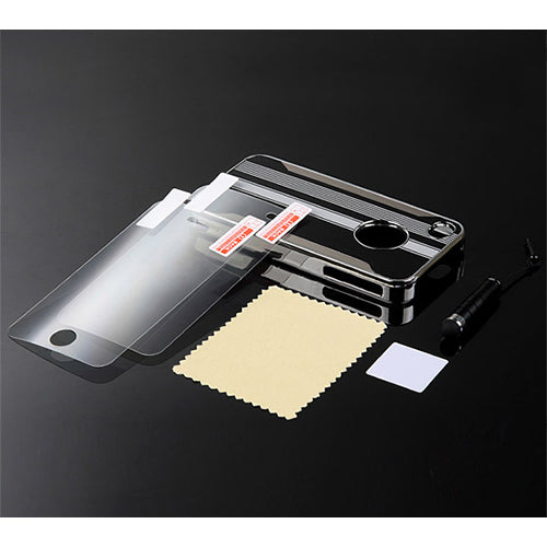 Steel Chrome Deluxe Case for iPhone 4/4S