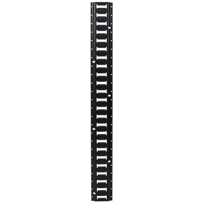 Heavy Duty E Track Tie-Down Rail Kit with O-Ring Anchors and Rope Tie Offs