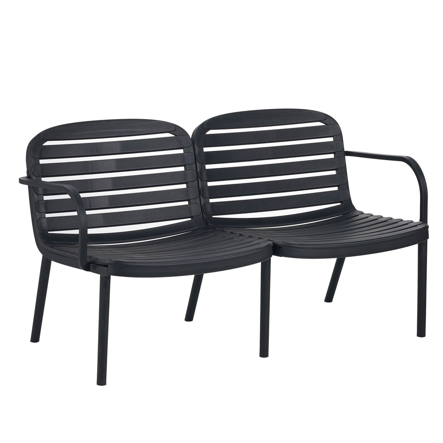 Luna Outdoor Patio 3 Pieces Chat Set