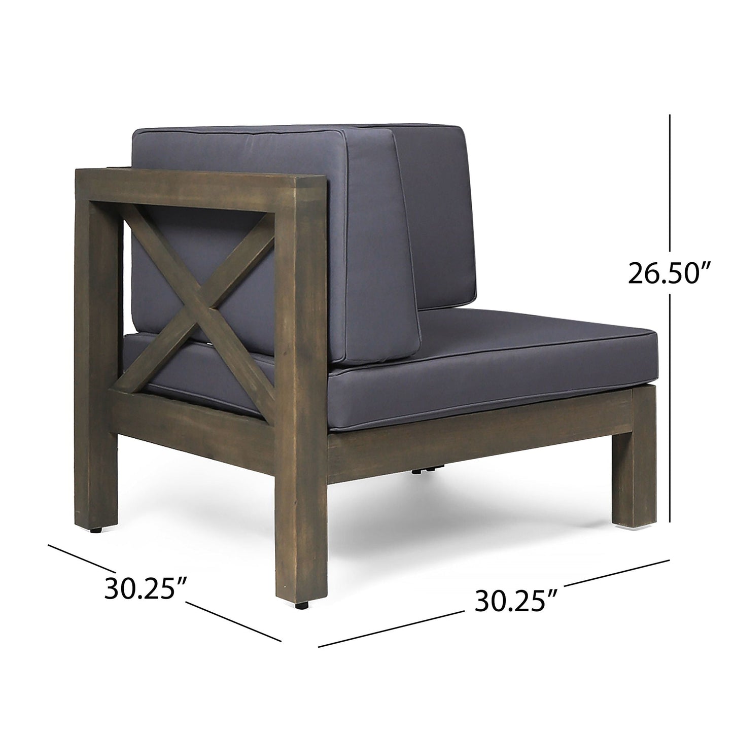 Brava X Back Arm Chair