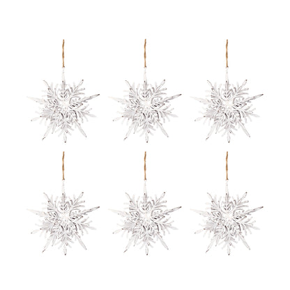 Iron Snowflake Hanger - Set of 6