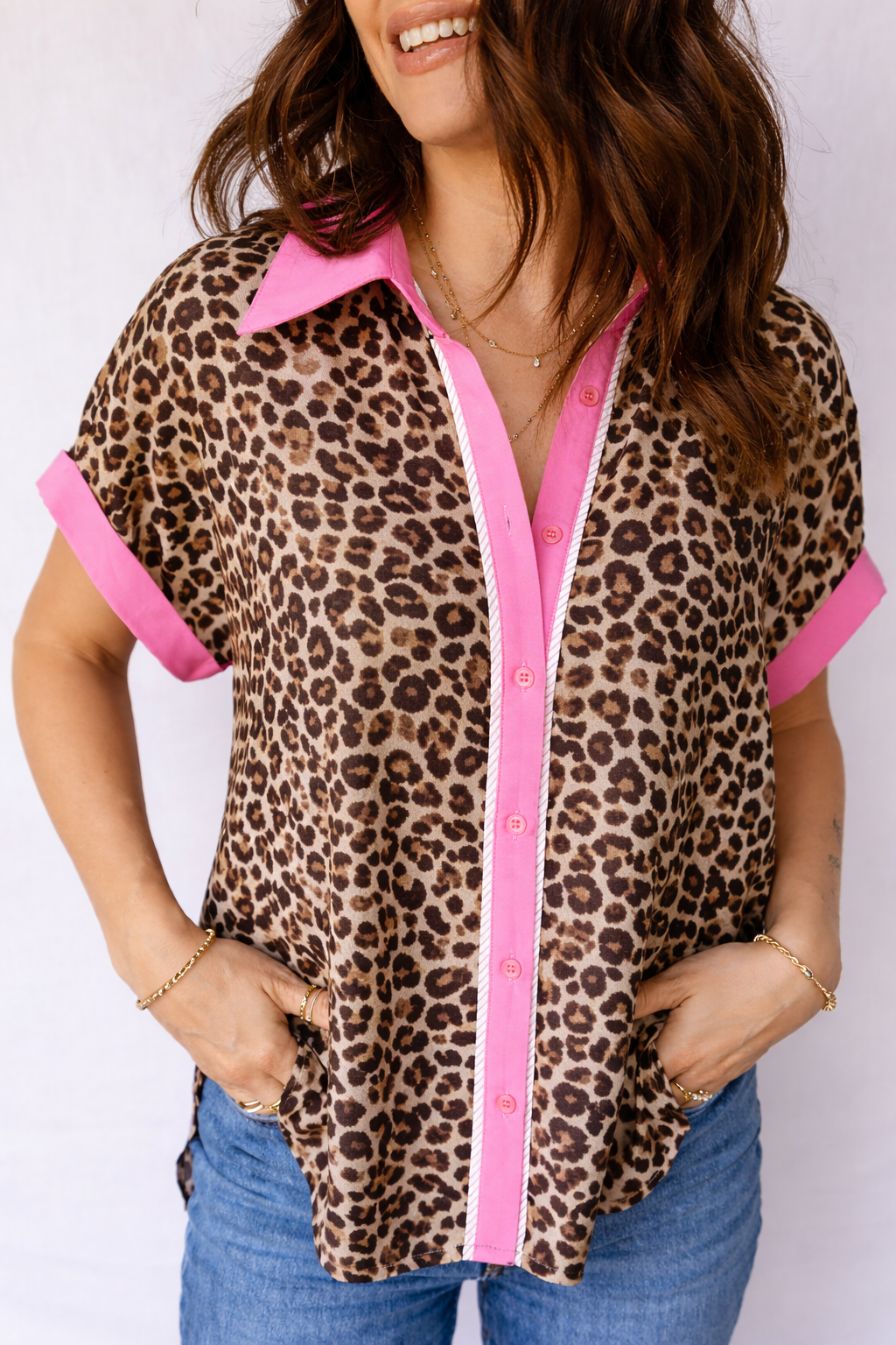 Lakelynn animal Short Sleeve Shirt
