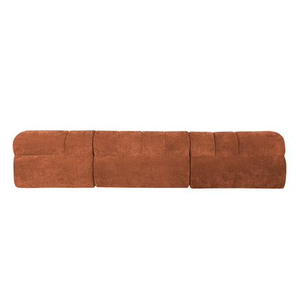 122" Modern L-Shaped Sectional Sofa with Chaise Lounge