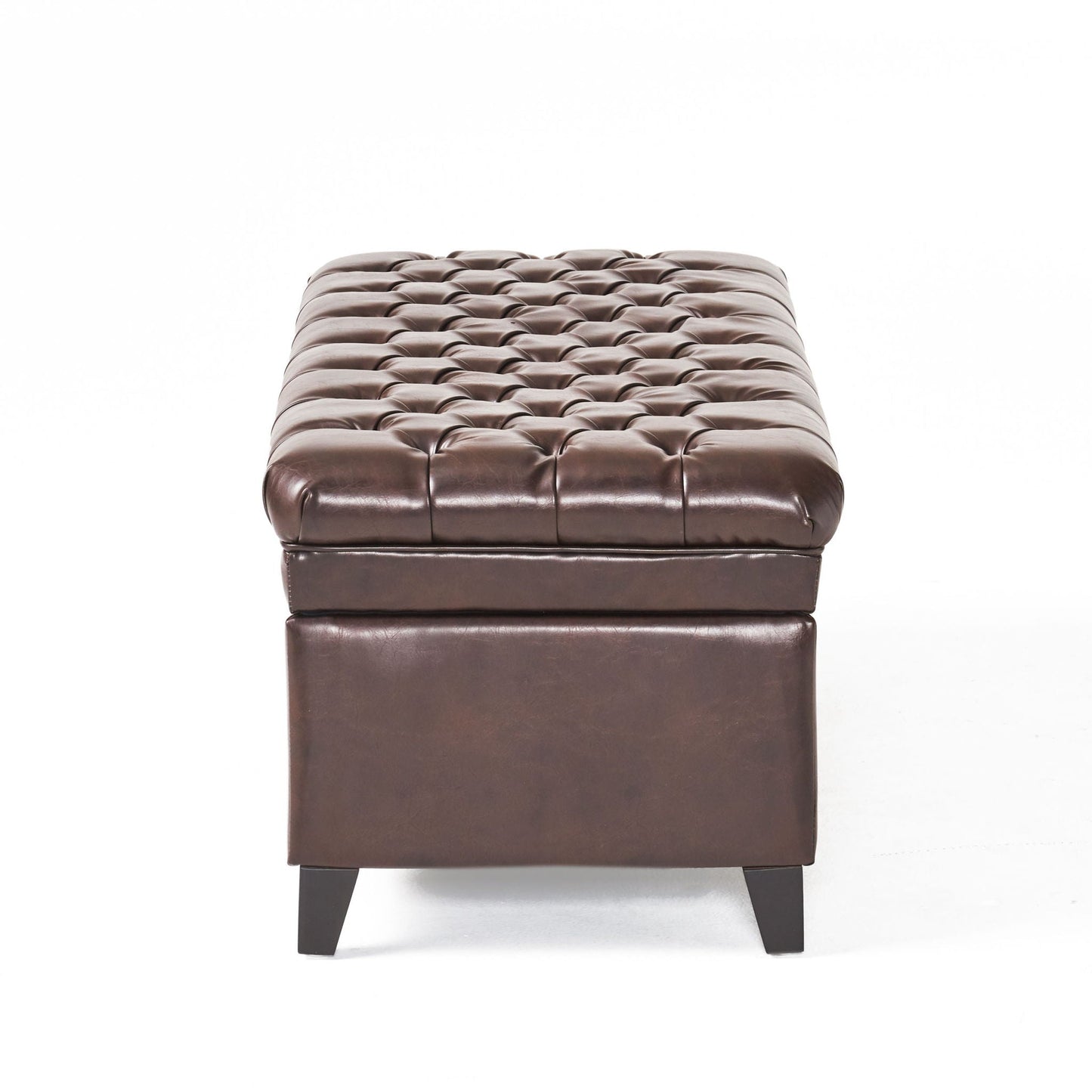 Juliana Storage Ottoman With Birch Legs
