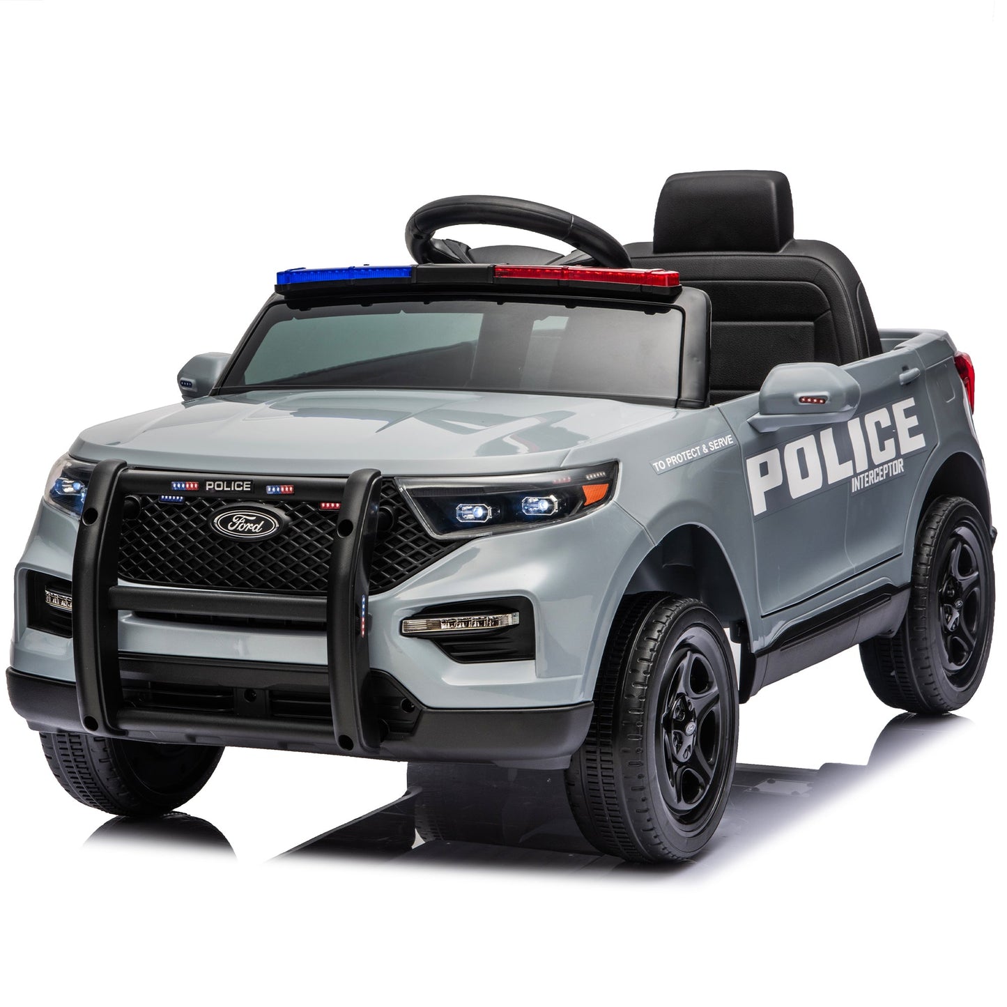 Licensed Ford Police 12V Ride-On Truck