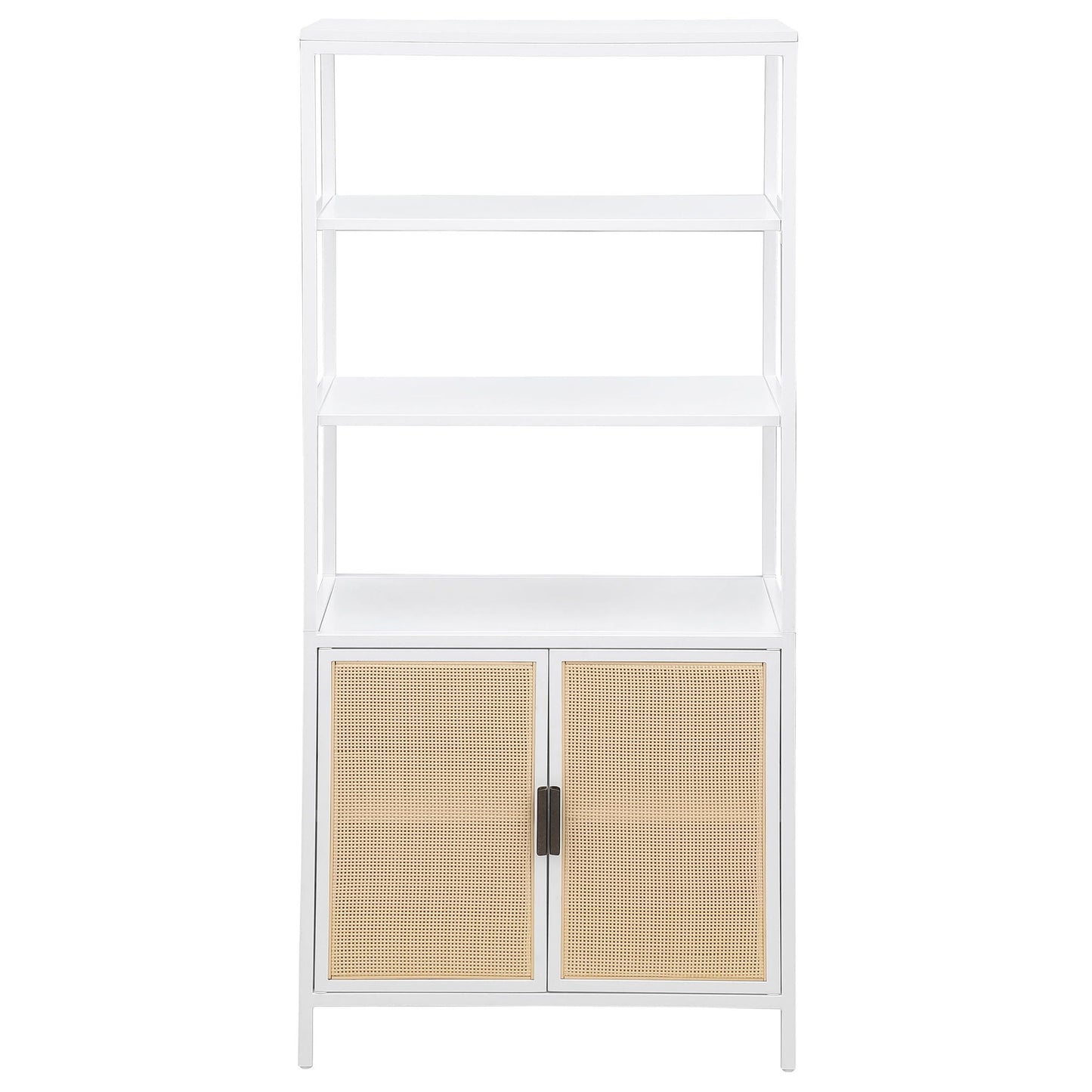 Kenneth - 3 Shelf Radio Weave Accent Cabinet