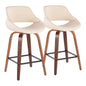 Fabrico - Mid-Century Modern, Counter Stool (Set of 2)