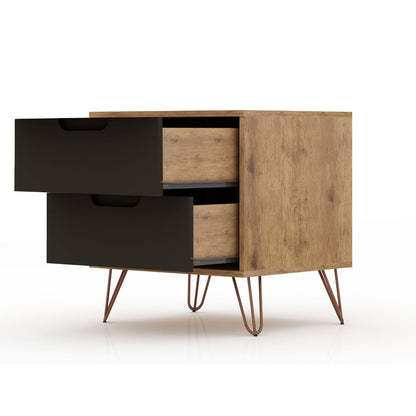 Rockefeller - 2 Drawer Nightstand