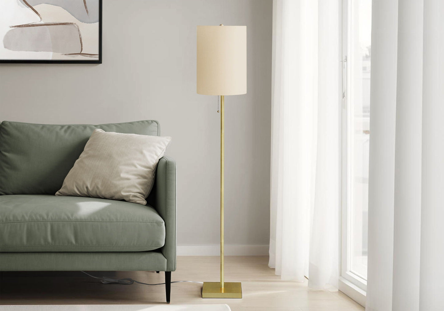 Brass Metal Lighting Floor Lamp