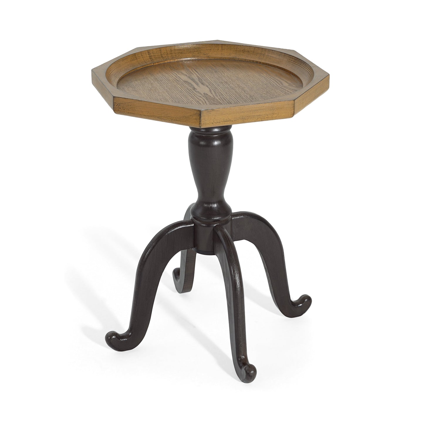 End Table (Natural + Black)