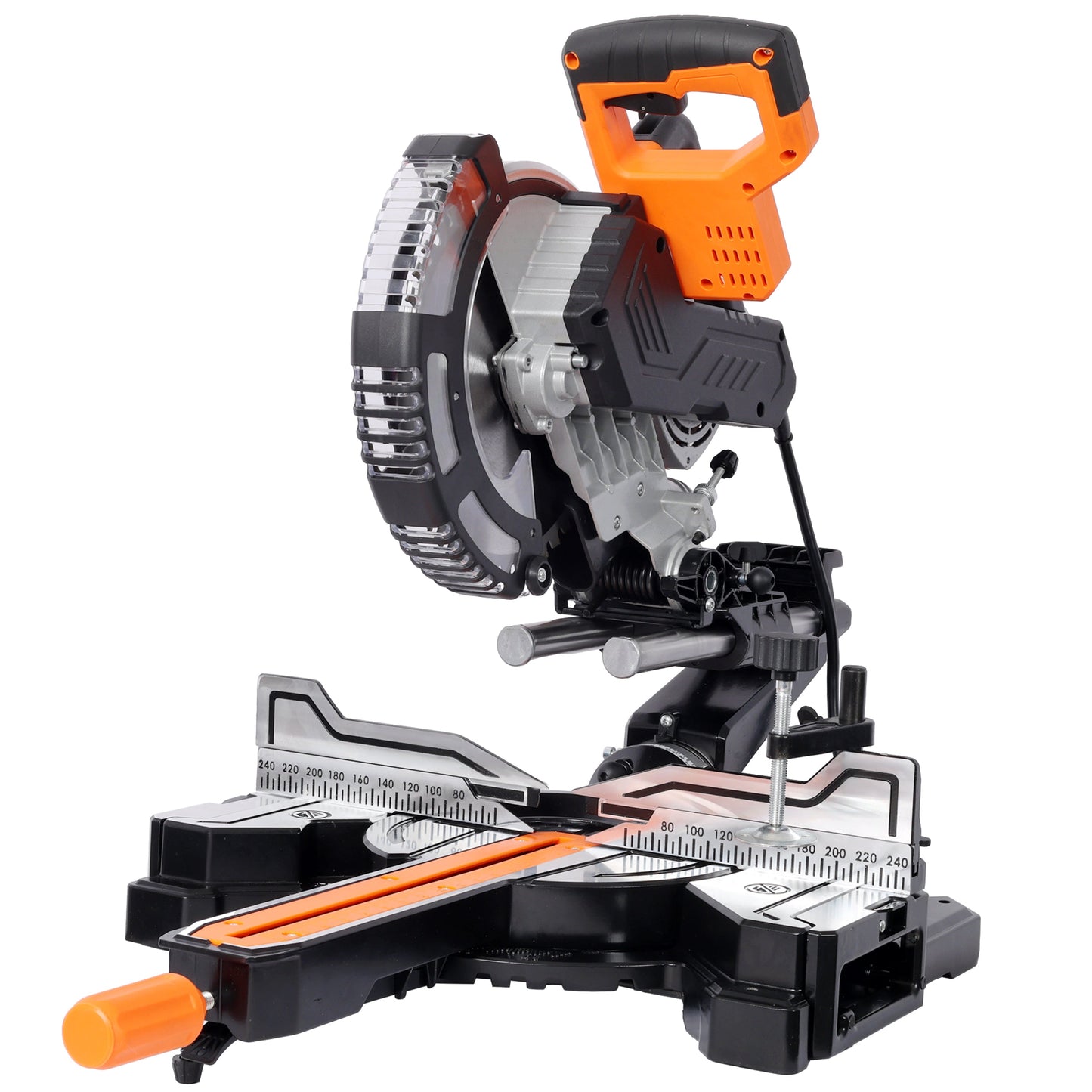 10 Inch Dual Bevel Double Speed Sliding Miter Saw with LED