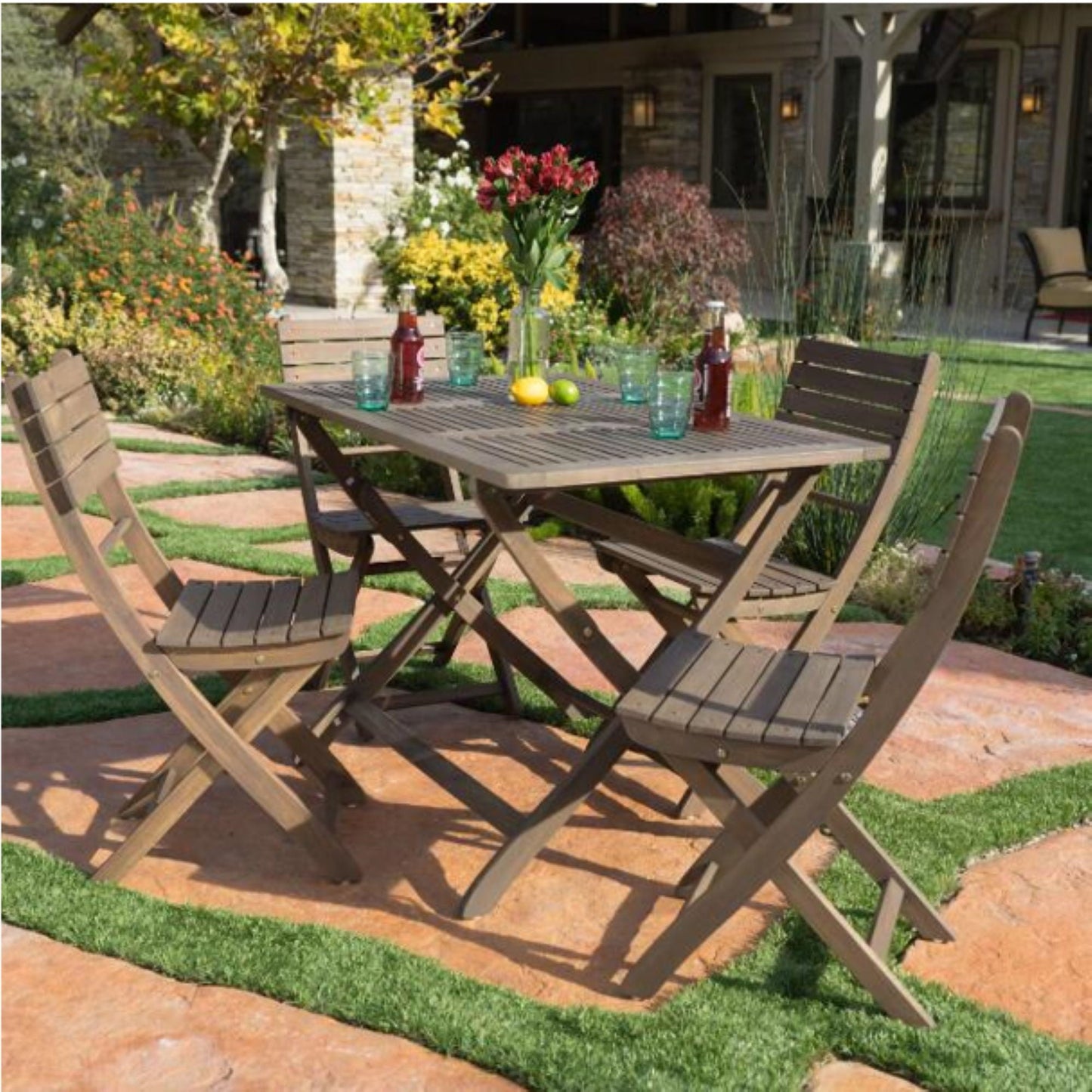Positano Foldable Dining Set