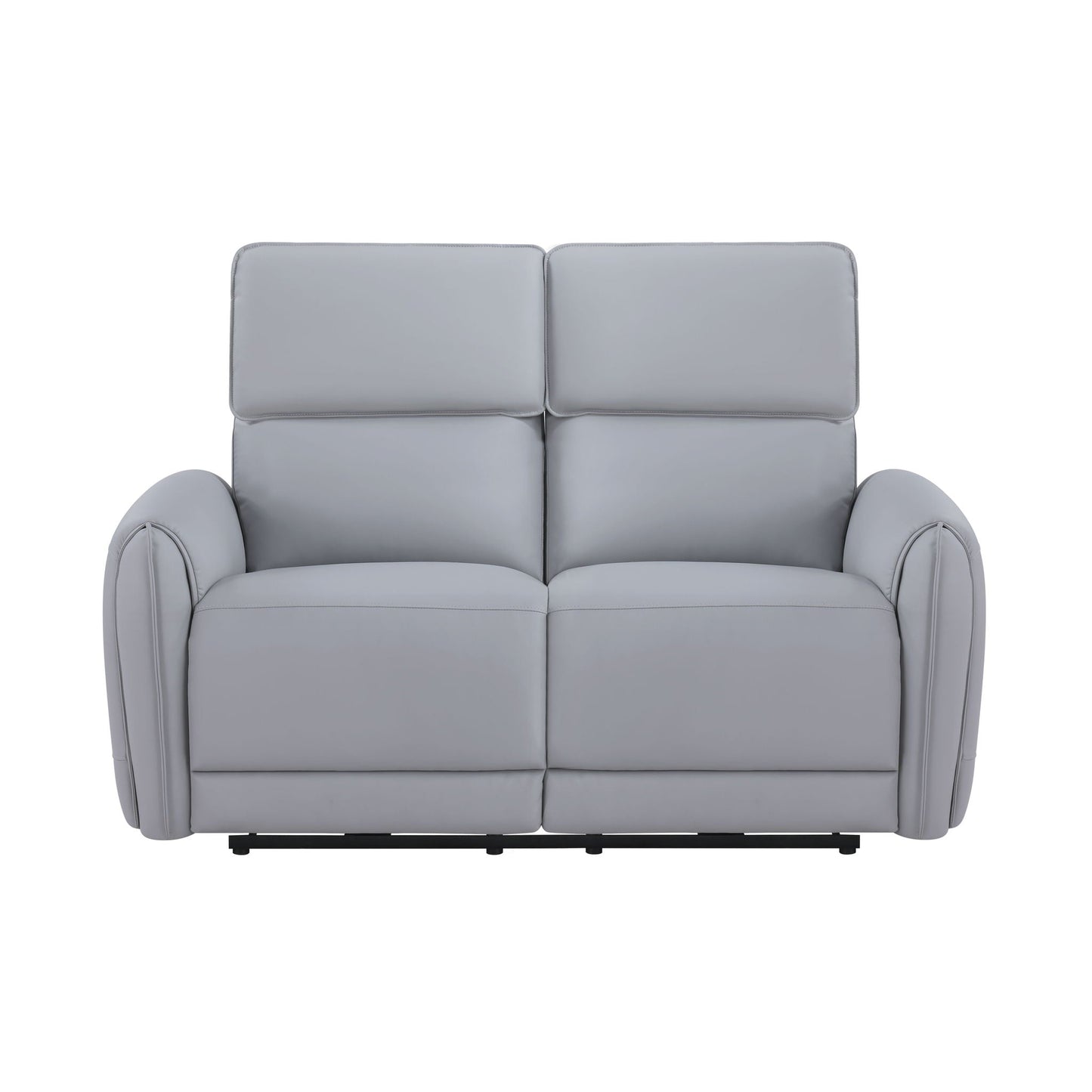 Jeromie - Power Motion Loveseat With USB Port - Gray