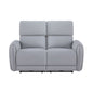 Jeromie - Power Motion Loveseat With USB Port - Gray