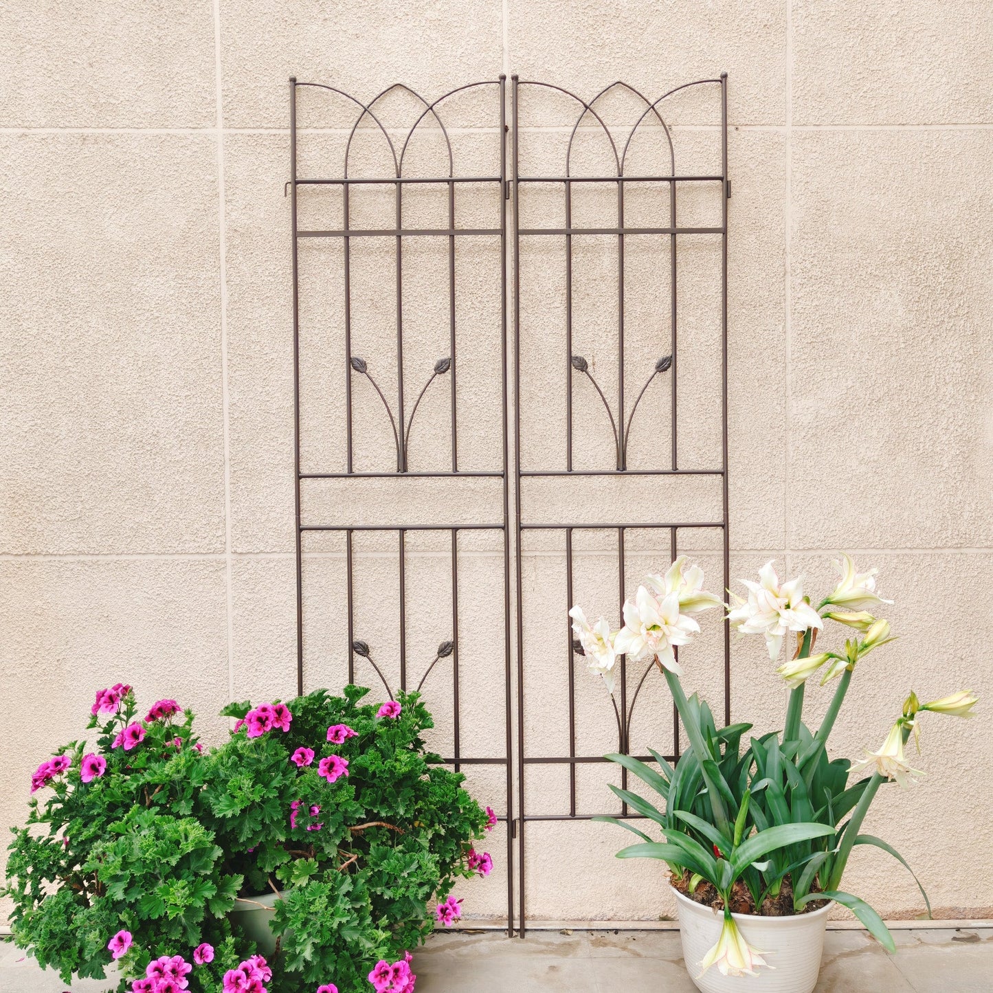 4 Pack Metal Garden Trellis