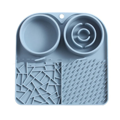 Silicone Pet Slow Food Mat Strong Suction Cup
