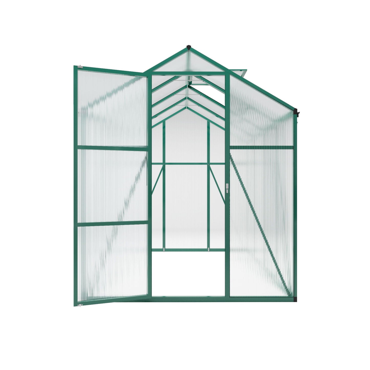 Polycarbonate Walk-In house, Raised Base For Outdoor In All Season