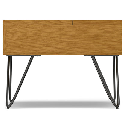 Hunter - Lift Top Coffee With Hidden Storage - Oak