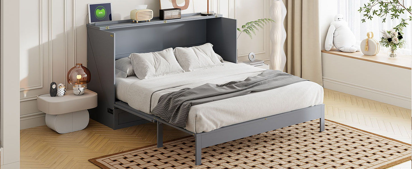Murphy Bed With Large Drawers