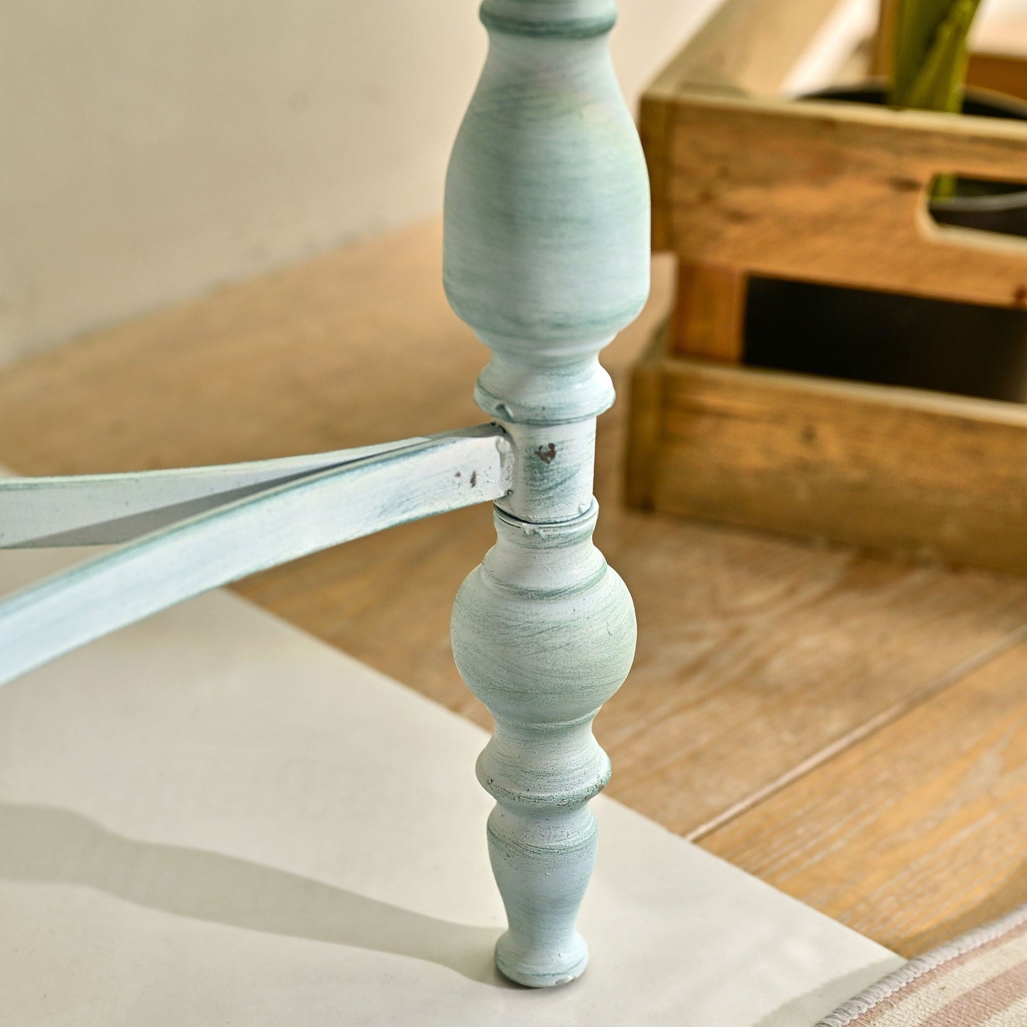 Round Top Carved Table For Living Room
