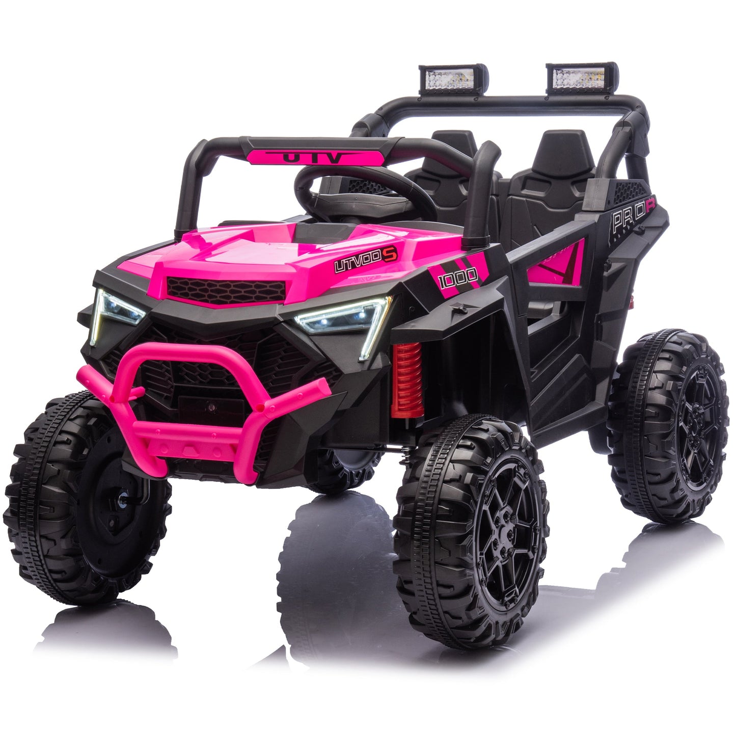 24V 400W Kids Ride On Electric UTV with Parents Remote Control