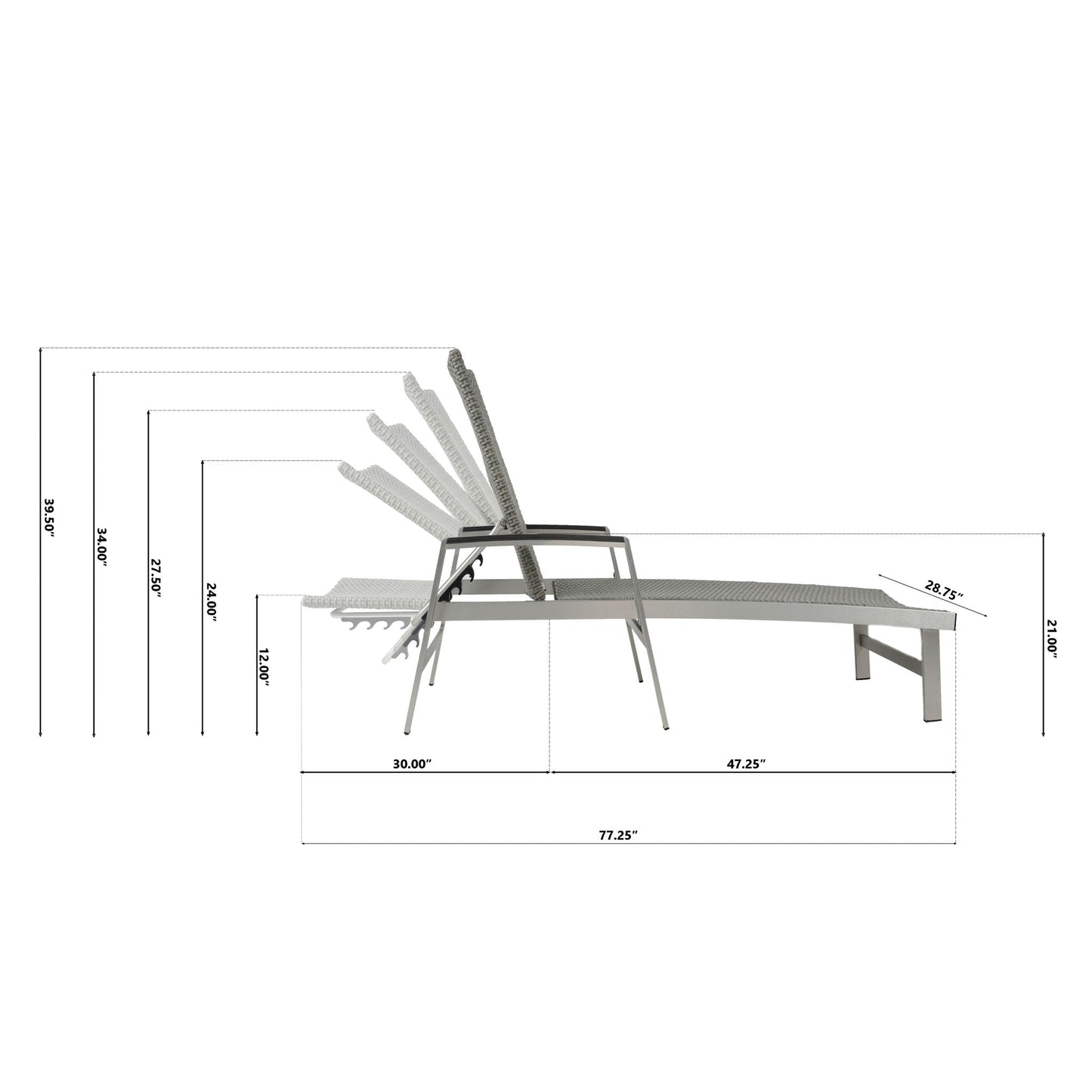 Oxton Chaise Lounge