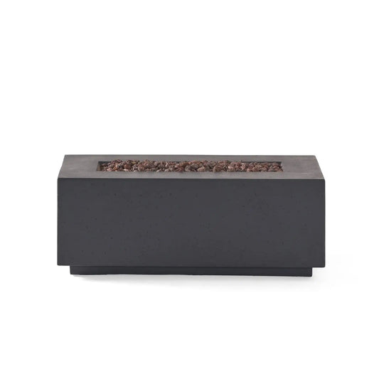 Contemporary Outdoor 40,000 Btu Propane Fire Pit