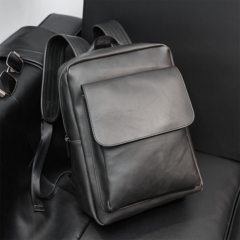 Retro Casual Korean-Style Fashionable Mens Backpack